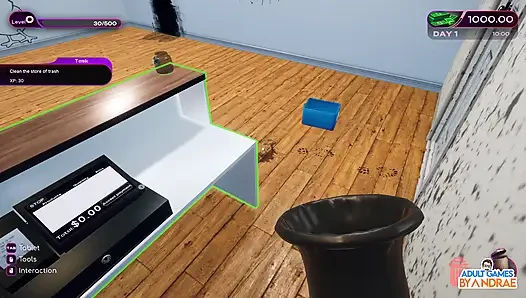 Love Shop Simulator oyunu bölüm 1 - kendi dükkan işimi kuruyorum
