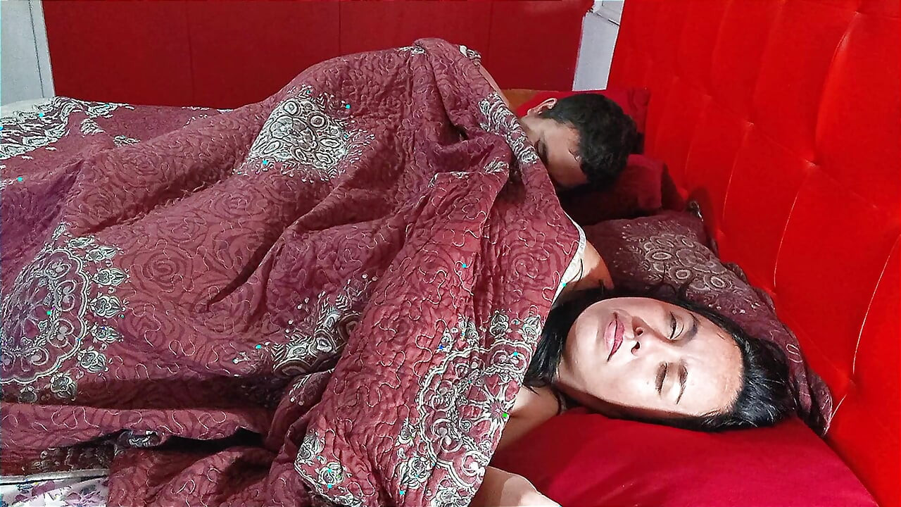Waking up with my cock erect next to my stepmother, in a hotel, her big ass and tits are irresistible