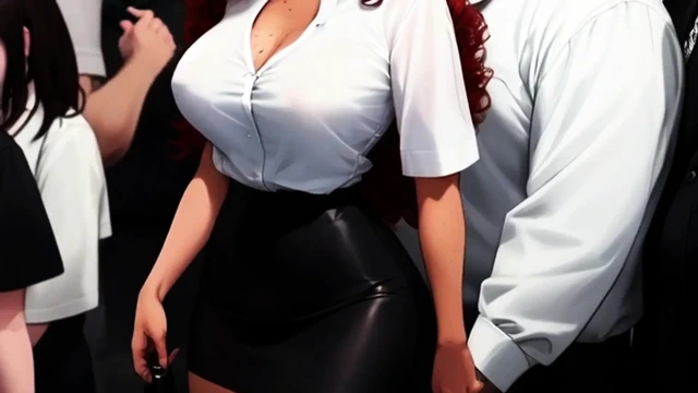 Güzel egzotik çizgi film kadınlar halka açık trende ücretsiz kullanılıyor