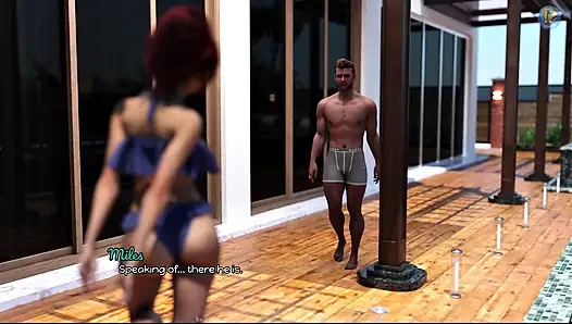 Kocam ve kocamın patronuyla seks tatili (bölüm 6)