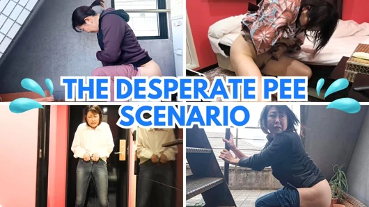 Japon MILF'nin Umutsuz İDrar Senaryosu