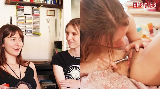 Ersties - Alina L ve Runa şehvet ve oyuncaklarla birbirlerini derinden hissediyor