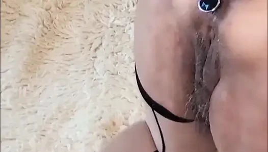 Göt tıkacımın tadını çıkarıyorum