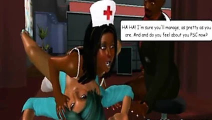 3d tranny gets becerdin tarafından ona doktor