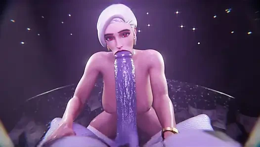 Tracer ve D.Va gece yarısı partisi - futa 3d grup seks partisi tam (yeni gerçekçi)