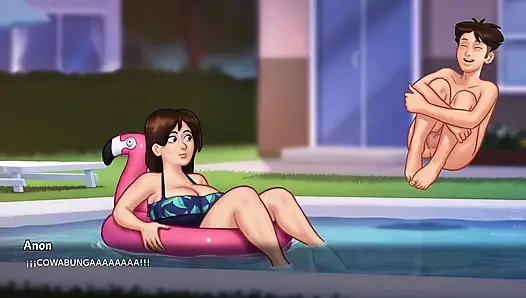 Üvey anne her zaman kolajeniyle yeni cinsel deneyimler istiyor - yaz mevsimi efsanesi