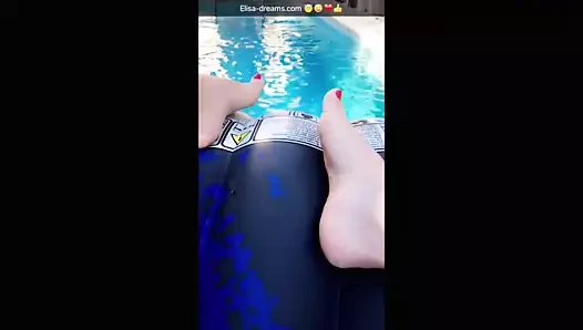 Yanıp sönen ve kirli snapchat'ler