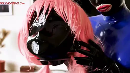 Na050-kigurumi kauçuk bebek inkontinans nefes pla