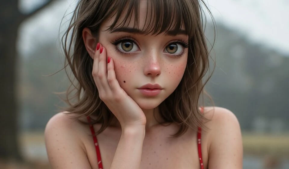 Izaline 第1部分 - 雨中公园里的霍尼 - Dazeminax （Ai）
