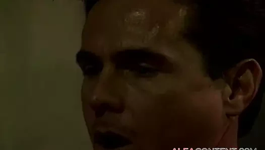 Müthiş sarışın bebeğim alır rammed dışarı