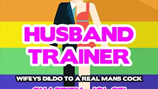 SAMO AUDIO - Muž trener ženin dildo na kurac pravog muškarca
