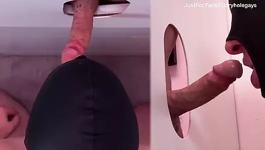 College Boy at the Gloryhole - and I Swallowed Every Drop