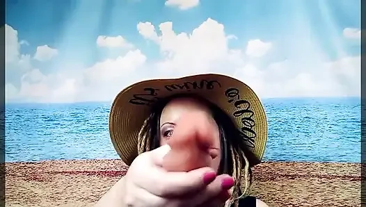 2 parmakla sakso pratiği kamp kadın kılıklı versiyon