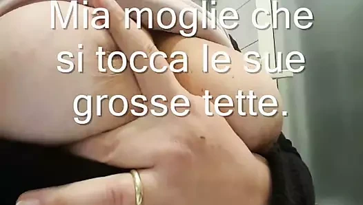 Karımın büyük göğüslerini sikeyim