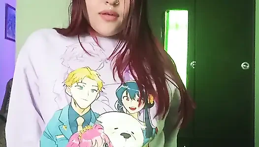 Chupando un consolador !! (delicioso)