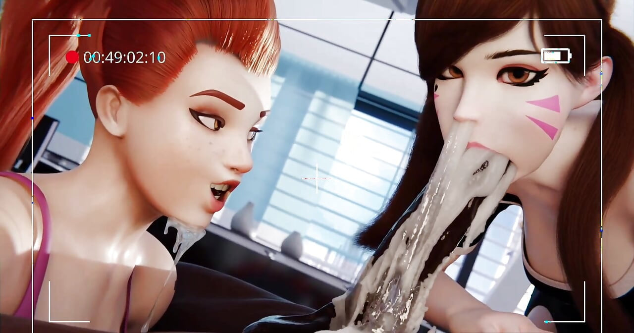 Overwatch dva gırtlağına kadar siyah yarak büyük boşalma brigitte büyük taşakları emiyor