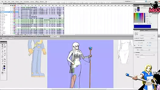 Mogi kökenleri - peri kızı elf yetişkin sahnesi (yapımı)