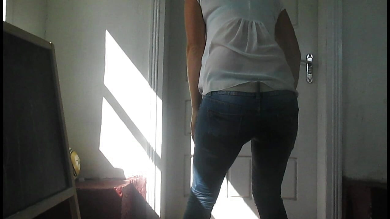 Jerk off, fucking masturbator, on my pissed off pants.