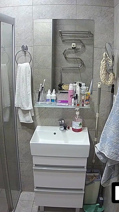 LUUV. Quick sex in the shower for young couple Abbadon and Kareflore | Clip 3