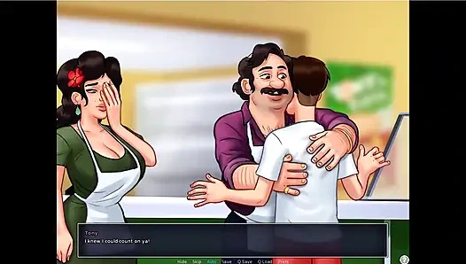 Yaz mevsimi efsanesi - Eva bebeğini doğurmuş ... Tony oradayken Johannes Maria'yi sikiyor