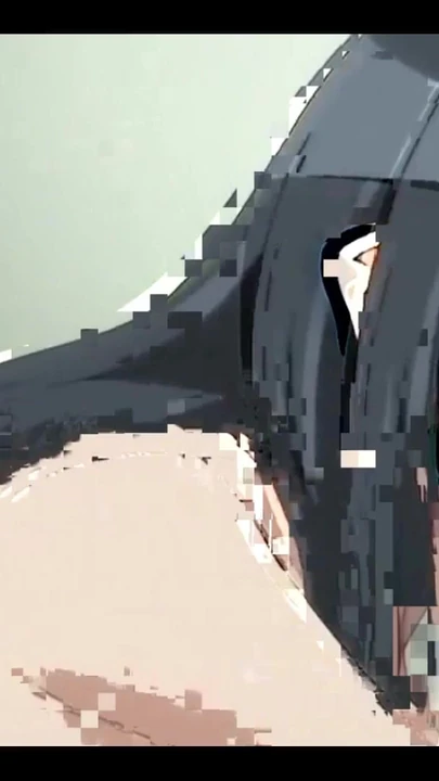 Падающий с челюсти момент из "Застукала перед камерой менеджером здания - хентай, часть 1"