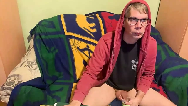 Büyük boşalma ile uzun mastürbasyon