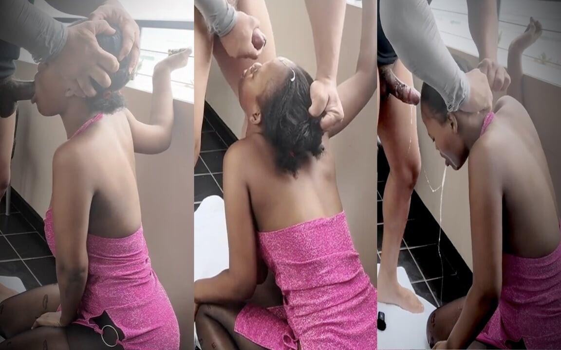 Kim Sırada Kim Var? Balkonda aşağılayıcı gırtlak sikişi
