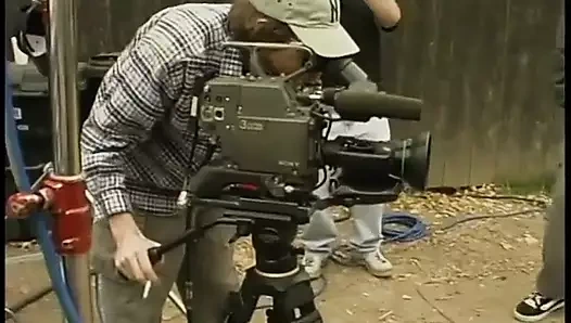 Porno film aksiyonunun kamera arkası görüntüleri