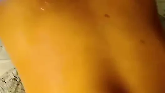 Cumshot üzerinde ona popo ve geri