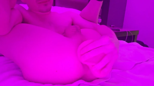 Teen being a slut with his boy pussy