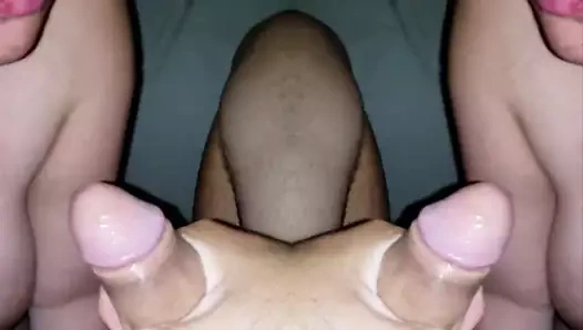 Great Moments in Hanging Tit Blowjobs   17