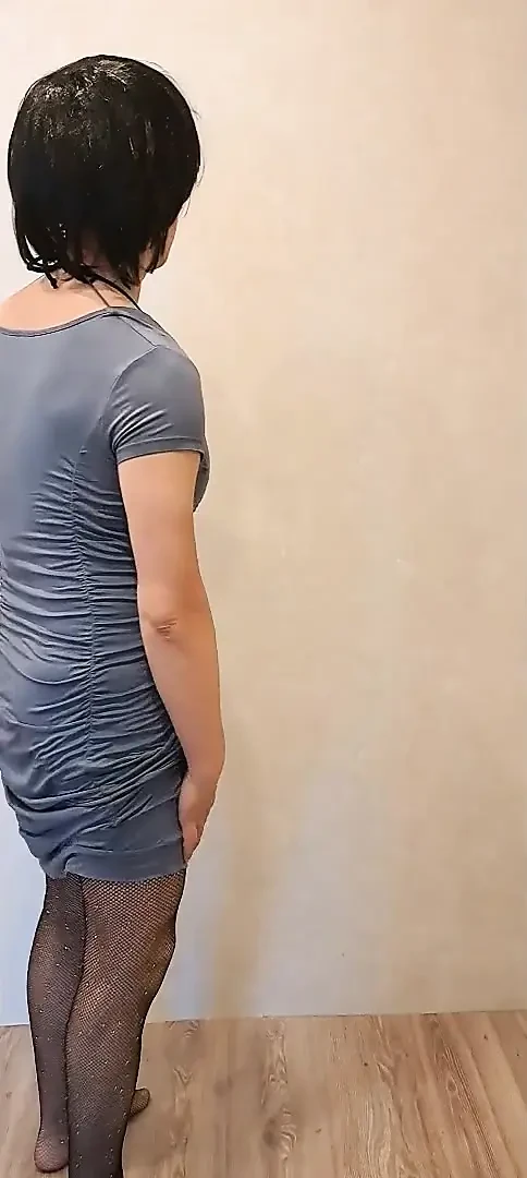 Dans elbisesi boşalması