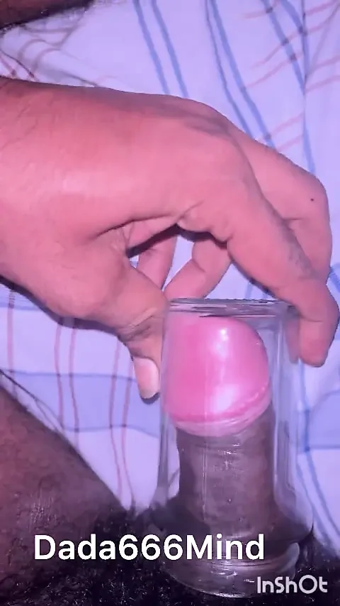 Indian Boy Mastrubate With Glass Jar