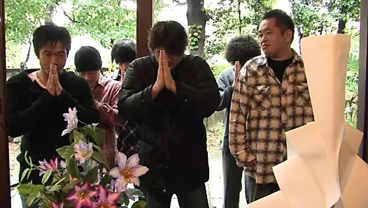 saf japon ev hanımı alır memnun ve creampied tarafından iki komşular