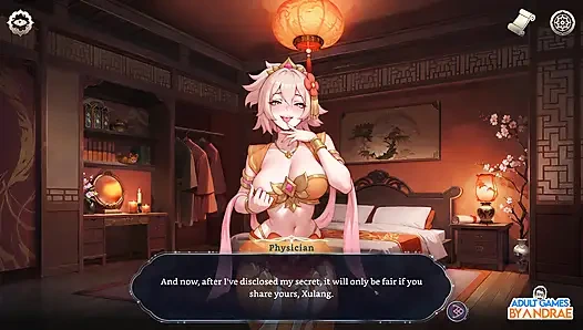 Ep9: Seçilmiş 5 ile çay töreni - İmparatorluk Harem'de kraliyet toplantısı - harem fantezisi