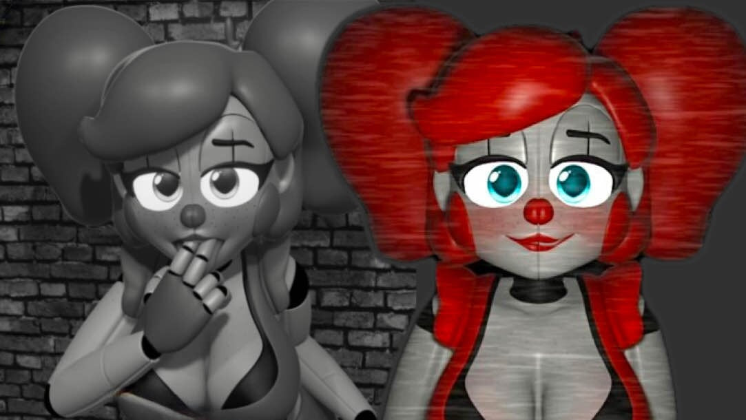 Kalın animatroniklerle sirk bebeğinin gece kulübüne giriyor! - beş şehvetli gece
