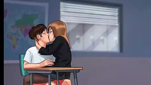 Desi bhabi dever summertimesaga'da görülüyor