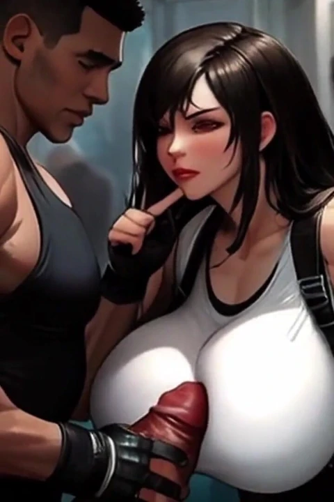 Tifa midgar treninde memelerinden sikiliyor