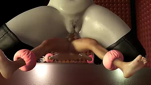 Alcina ile House Dimitrescu derlemesi - resident evil village hentai