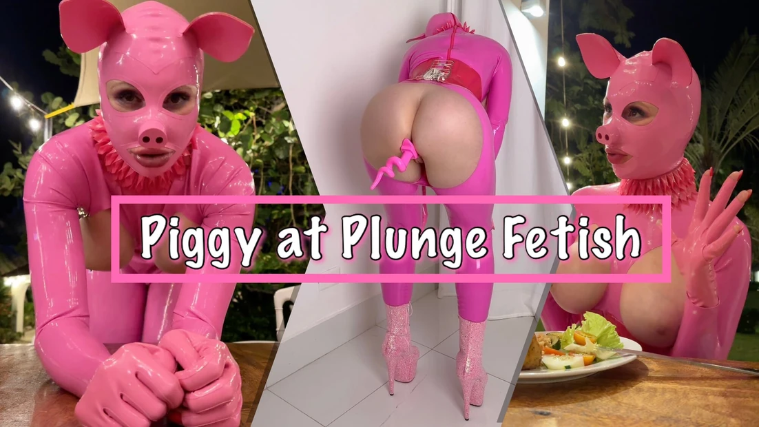 Поросенка в латексе на Плунг-фетиш 2024