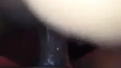 Creaming üzerinde onun büyük çük