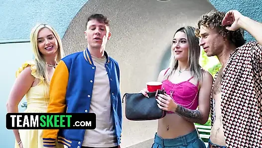 Julia'nın frat'ta ilk tükürüğü - bahar tatili sıcağı
