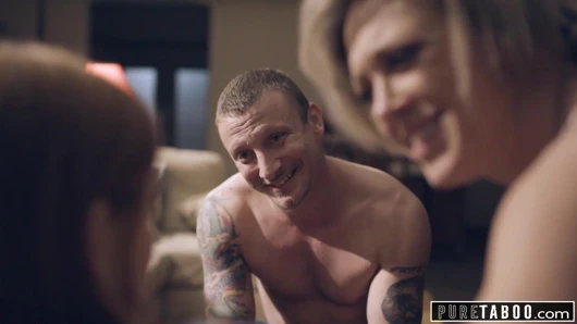 Saf tabu üvey anne-baba ve üvey kardeş hoşgeldin yeni kız kardeş