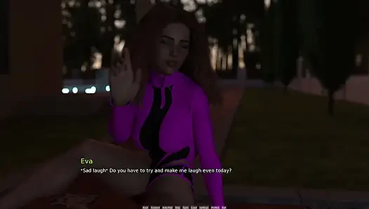 My Dorm 259 - Марк Calmь Eva и Emma объясняет план заниматься сексом в стиральной машине