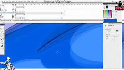 Mogi kökenleri - slimegirl mavi yetişkin sahnesi (yapımı)
