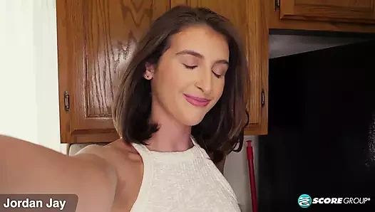 Jordan senin için inen bir öğrenci ve Kaliforniyalı kız