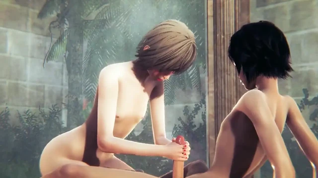 Yaoi femboy - iki seksi kadın kılıklı erkek spada seks yapıyor bölüm 2