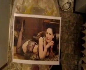 Dita von teese'e boşalma