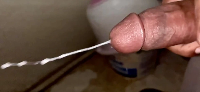 Müslüman adam tek başına boşalma