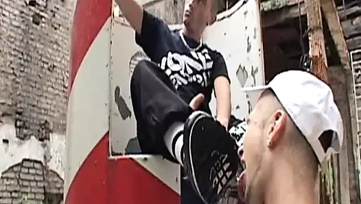 mickael ile spor ayakkabı seansı